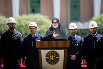 فاطمه مهاجرانی، سخنگوی دولت در نشست خبری