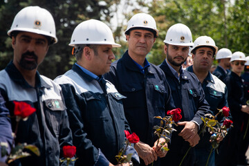 نشست خبری سخنگوی دولت در نیروگاه برق آلستوم