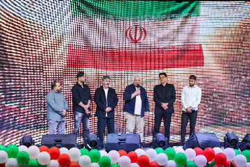 حضور هنرمندان در اجتماع بزرگ مردمی «لشکریان امام رضا (ع)» - مشهد