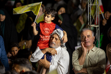 تجمع حامیان ولایت در شب میلاد امام رضا(ع) - اهواز