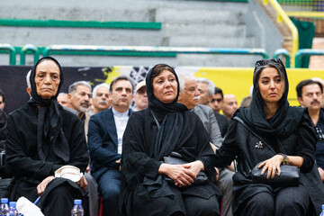 مراسم تشییع پیکر عنایت‌الله آتشی
