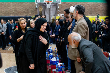 مراسم تشییع پیکر عنایت‌الله آتشی