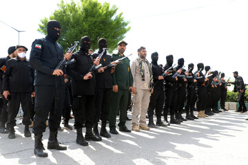 رزمایش بزرگ جان فدایان امام رضایی - کرمانشاه