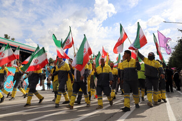 رزمایش بزرگ جان فدایان امام رضایی - کرمانشاه