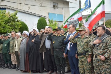 رزمایش جان‌فدایان آستارایی به عشق ایران امام رضایی