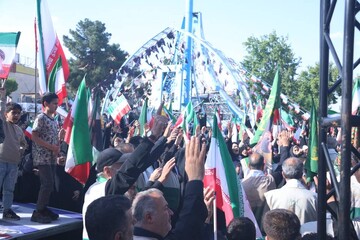 رزمایش «جان‌فدا» در ورامین با حضور گسترده مردم برگزار شد