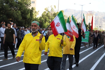 نمایش اقتدار عظیم«جان فدا برای ایران امام رضایی-بیرجند