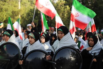 نمایش اقتدار عظیم«جان فدا برای ایران امام رضایی-بیرجند
