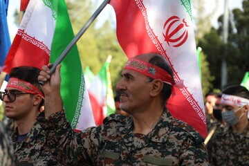 نمایش اقتدار عظیم«جان فدا برای ایران امام رضایی-بیرجند