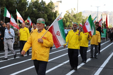 نمایش اقتدار عظیم«جان فدا برای ایران امام رضایی-بیرجند