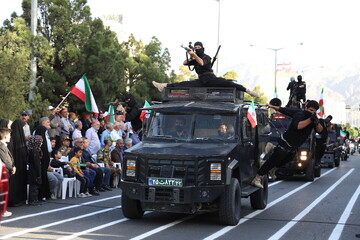 نمایش اقتدار عظیم«جان فدا برای ایران امام رضایی-بیرجند