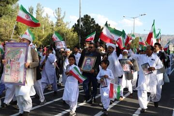 نمایش اقتدار عظیم«جان فدا برای ایران امام رضایی-بیرجند