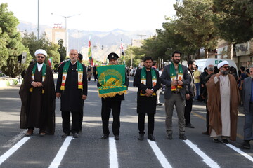 نمایش اقتدار عظیم«جان فدا برای ایران امام رضایی-بیرجند