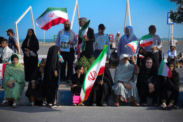 رزمایش سراسری جان‌فدایان امام رضایی _ بندرعباس