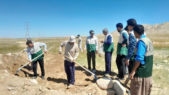 احیای ۵۰۰ هکتار از مراتع شهرستان مهران در قالب طرح محرومیت‌زدایی