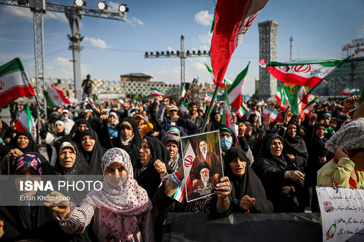 گزارش ایسنا از اجتماع بزرگ امام رضایی‌ها
