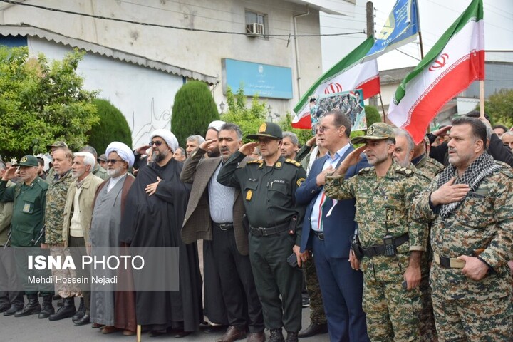 رزمایش جان‌فدایان آستارایی به عشق ایران امام رضایی
