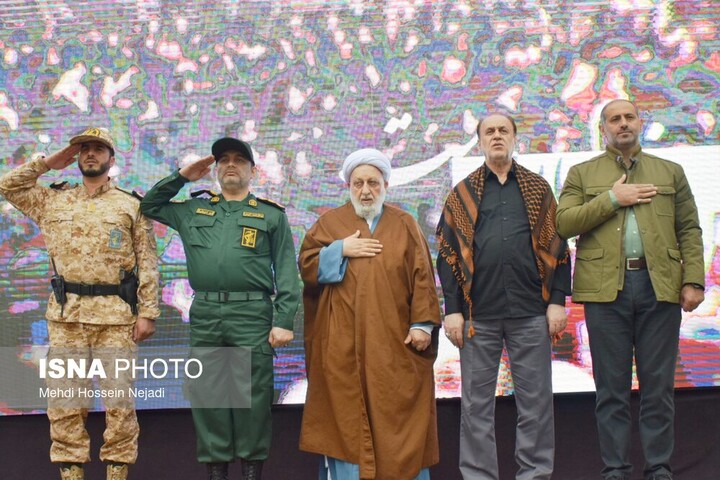 رزمایش جانفدایان آستارایی به عشق ایران امام رضایی