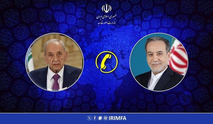 رایزنی  تلفنی« عراقچی» و «نبیه بری»