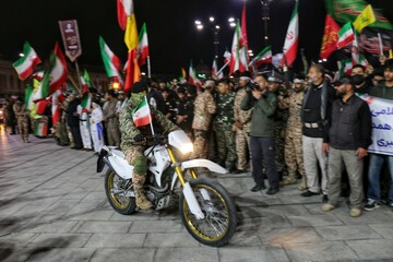 رزمایش سراسری جان‌ فدایان امام رضایی - همدان