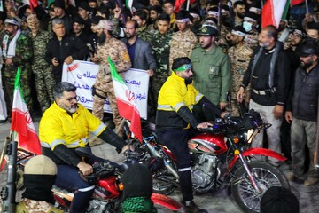 رزمایش سراسری جان‌ فدایان امام رضایی - همدان