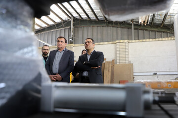 بازدید «معاون فناوری و نوآوری» وزارت علوم، تحقیقات و فناوری از پارک علم و فناوری کرمانشاه