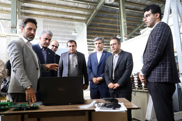 بازدید «معاون فناوری و نوآوری» وزارت علوم، تحقیقات و فناوری از پارک علم و فناوری کرمانشاه