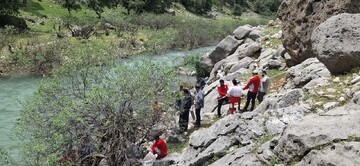 کشف پیکر نوجوان غرق شده در «شیمبار» پس از ۷ روز 