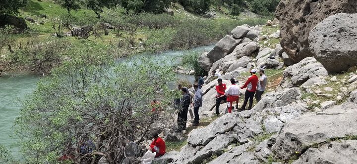 کشف پیکر نوجوان غرق شده در «شیمبار» پس از ۷ روز 
