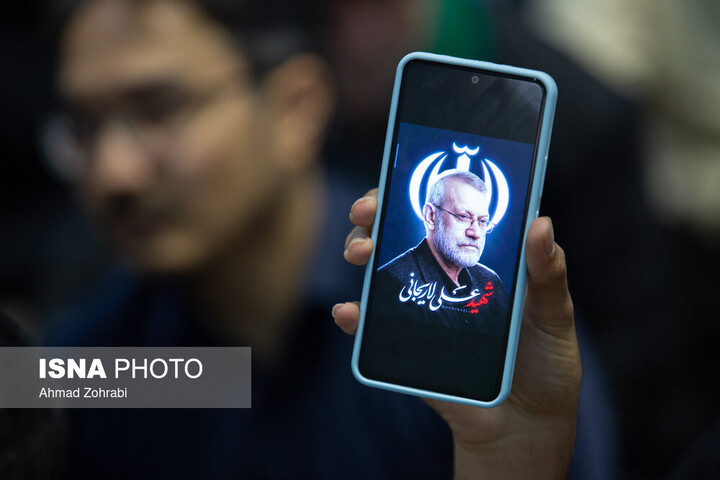 مراسم اربعین شهید لاریجانی در حرم مطهر حضرت معصومه (س) برگزار شد