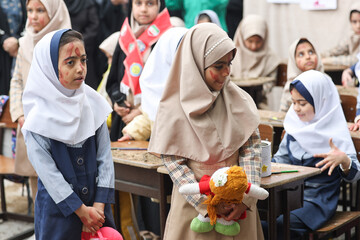 آیین نواختن زنگ سپاس معلم - مشهد