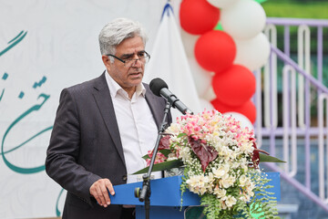 سخنرانی غلامرضا نجاتی مهر، مدیرکل آموزش و پرورش ناحیه 6 مشهد در آیین نواختن زنگ سپاس معلم