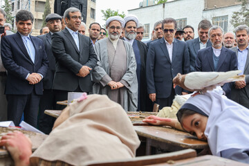 آیین نواختن زنگ سپاس معلم - مشهد