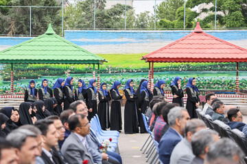 آیین نواختن زنگ سپاس معلم - مشهد