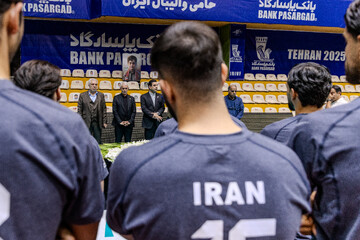 تمرین تیم ملی والیبال پیش از اعزام به لیگ ملتهای آسیا