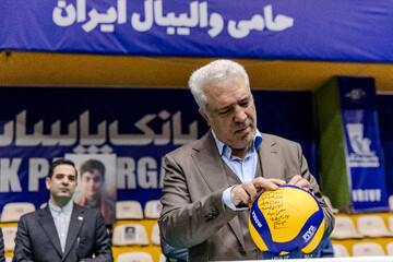 تمرین تیم ملی والیبال پیش از اعزام به لیگ ملتهای آسیا