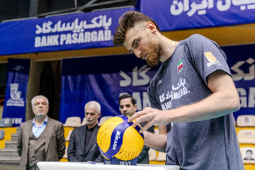 تمرین تیم ملی والیبال پیش از اعزام به لیگ ملتهای آسیا