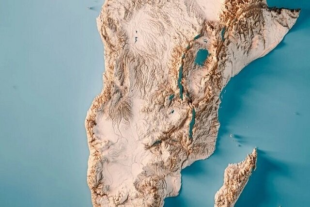 آفریقا به سرعت در حال دو تکه شدن است!
