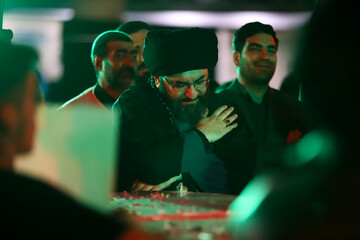 وداع با شهدای خنثی سازی مهمات جنگ رمضان- زنجان