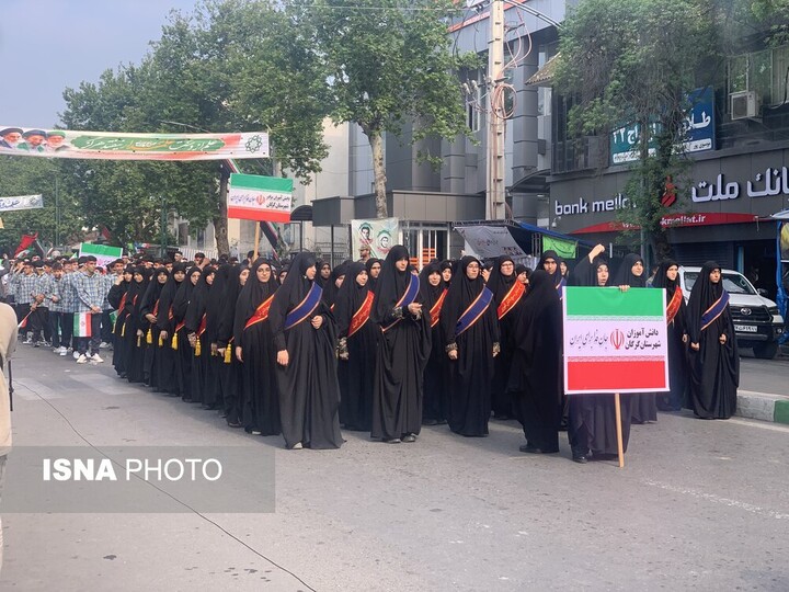 جان‌فدایان گرگانی ایران به میدان آمدند
