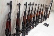 توقیف محموله سنگین سلاح و نارنجک دستی در مرزهای کشور