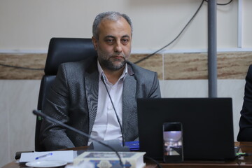 اکبر شوقی، معاون آموزشی جهاد دانشگاهی آذربایجان شرقی در مراسم گرامی داشت هفته معلم سازمان جهاددانشگاهی آذربايجان شرقى