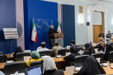 نشست خبری اسماعیل بقایی، سخنگوی وزارت خارجه