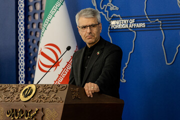 نشست خبری اسماعیل بقایی، سخنگوی وزارت خارجه