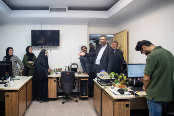 حضور محمد مهدی طباطبایی، معاونت ارتباطات و اطلاع رسانی دفتر رئيس جمهور در ایسنا