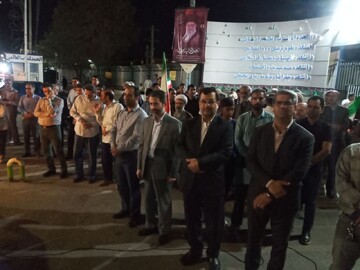 ۶۶ شب حماسه حضور جهادگران جهاد دانشگاهی در میدان خیابان