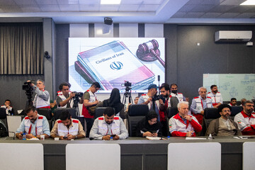 نشست خبری رئيس جمعیت هلال احمر
