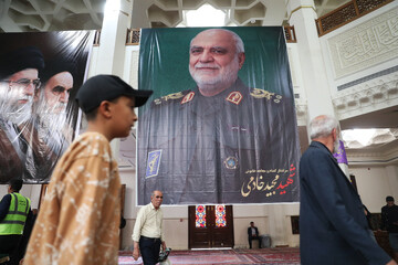 مراسم چهلم شهادت سردار سرلشکر شهید سید مجید خادمی - حرم حضرت احمد بن موسی الکاظم شاهچراغ(ع)