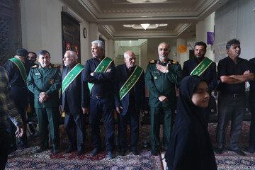 مراسم چهلم شهادت سردار سرلشکر شهید سید مجید خادمی - حرم حضرت احمد بن موسی الکاظم شاهچراغ(ع)