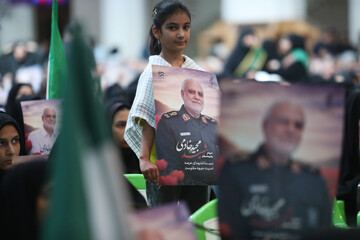 مراسم چهلم شهادت سردار سرلشکر شهید سید مجید خادمی - حرم حضرت احمد بن موسی الکاظم شاهچراغ(ع)